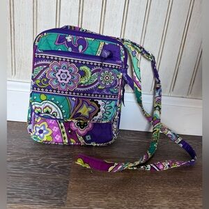 Vera Bradley Vibrant Paisley Crossbody Bag